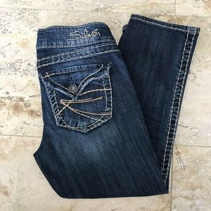 Silver Jeans McKenzie Capri size W25